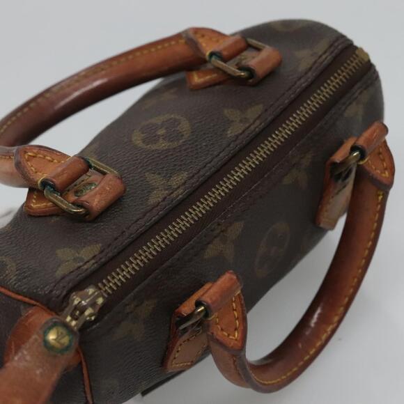LOUIS VUITTON Monogram Mini Speedy Hand Bag M41534 - Picture 6 of 16